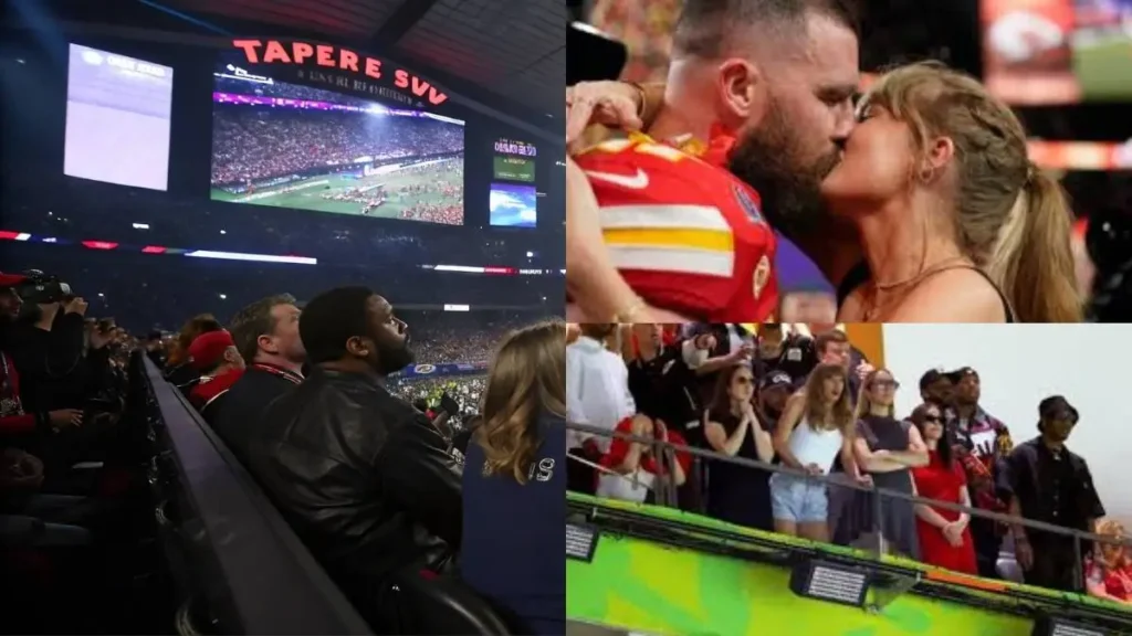 Taylor Swift in the stands as Eagles dominate boyfriend Travis Kelce’s Chiefs in Super Bowl LIX